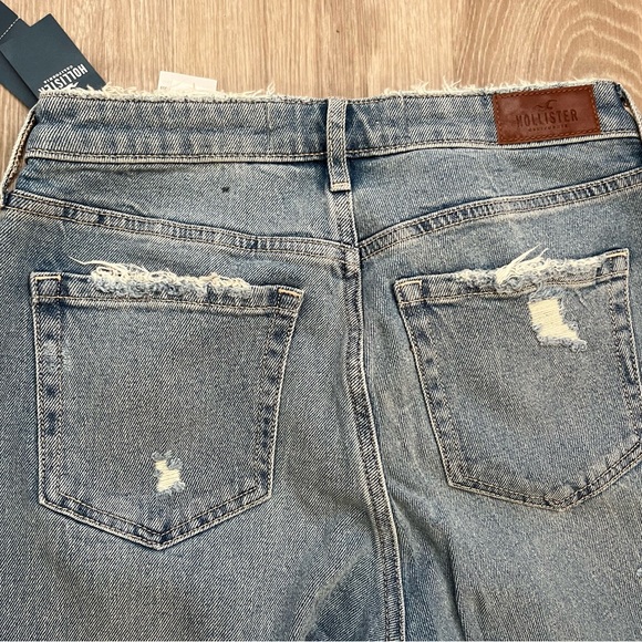 Hollister Blue Distressed Women Jeans - Picture 5 of 6
